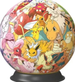Ravensburger - 3D Puslespil - Pokémon Figurer - 72 Brikker