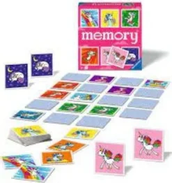 Ravensburger - Enhjørning Memory - Huskespil - 64 Brikker