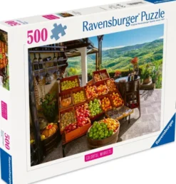 Ravensburger - Fruit Market, Croatia Puslespil - 500 Brikker