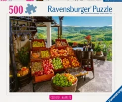 Ravensburger - Fruit Market, Croatia Puslespil - 500 Brikker