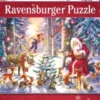 Ravensburger Julepuslespil - Jul I Skoven - 100 Brikker