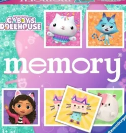 Ravensburger Memory - Gabbys Dukkehus Vendespil - 64 Kort