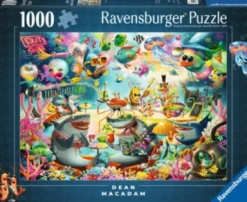 Ravensburger - Ocean Dean Macadam Puzzle - 1000 Brikker