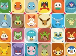 Ravensburger - Pokémon Multicharacter Puslespil - 100 Xxl Brikker