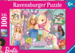Ravensburger Puslespil - Barbie - Xxl - 100 Brikker