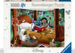 Ravensburger Puslespil - 1000 Brikker - Disney Lilo & Stitch