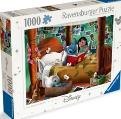 Ravensburger Puslespil - 1000 Brikker - Disney Lilo & Stitch