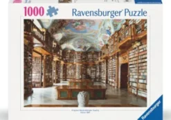 Ravensburger Puslespil - 1000 Brikker - Bibliotek St. Florian Kloster