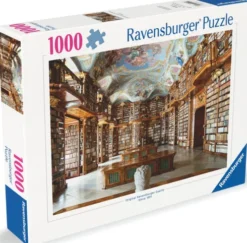 Ravensburger Puslespil - 1000 Brikker - Bibliotek St. Florian Kloster