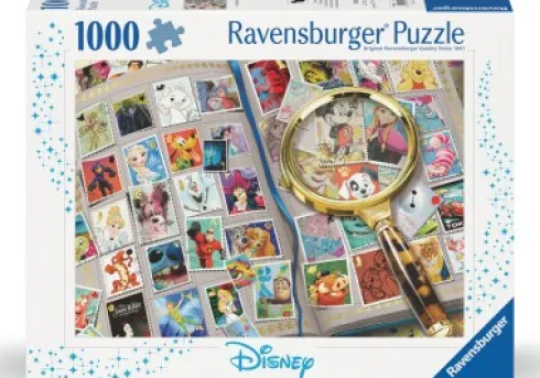 Ravensburger Puslespil - 1000 Brikker - Frimærkesamling