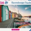 Ravensburger Puslespil - 500 Brikker - Bådhuse I Smögen