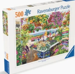 Ravensburger - Puslespil - 500 Brikker - Herligt Havecenter