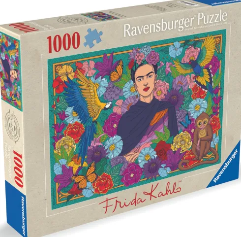 Ravensburger Puslespil - 1000 Brikker - Frida Kahlos - Paradis