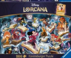 Ravensburger Puslespil - 1000 Brikker - Disney Lorcana - Steel