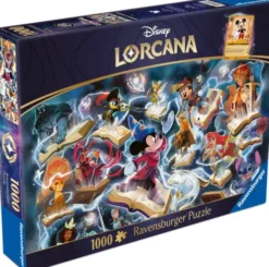 Ravensburger Puslespil - 1000 Brikker - Disney Lorcana - Steel
