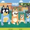 Ravensburger Puslespil - 15 Brikker - Bluey And Her Family