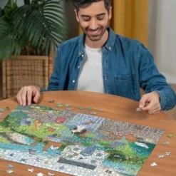 Ravensburger Puslespil - Coastal Cottage - 1000 Brikker
