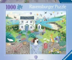 Ravensburger Puslespil - Coastal Cottage - 1000 Brikker