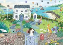 Ravensburger Puslespil - Coastal Cottage - 1000 Brikker