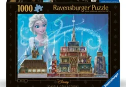 Ravensburger Puslespil - Disney Castle - Elsa - 1000 Brikker
