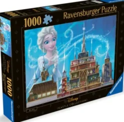 Ravensburger Puslespil - Disney Castle - Elsa - 1000 Brikker