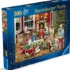 Ravensburger Puslespil - Enchanted Christmas - 500 Brikker