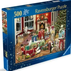 Ravensburger Puslespil - Enchanted Christmas - 500 Brikker