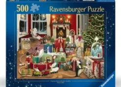 Ravensburger Puslespil - Enchanted Christmas - 500 Brikker