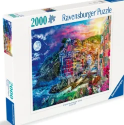 Ravensburger Puslespil - Farverige Cinque Terre - 2000 Brikker