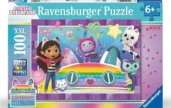 Ravensburger Puslespil - Gabby's Dollhouse Xxl Puzzle - 100 Brikker