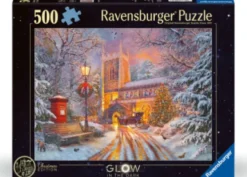Ravensburger Puslespil - Glow In The Dark - Magisk Jul - 500 Brikker