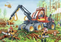 Ravensburger Puslespil - Gravemaskine - 2X24 Brikker