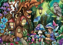 Ravensburger Puslespil - In The Magical Forest - 1000 Brikker