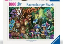 Ravensburger Puslespil - In The Magical Forest - 1000 Brikker