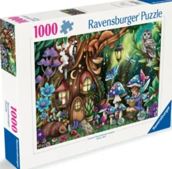 Ravensburger Puslespil - In The Magical Forest - 1000 Brikker