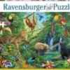 Ravensburger Puslespil - Jungle Med Dyr - 200 Xxl Brikker
