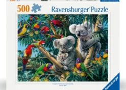 Ravensburger Puslespil - Koalas In A Tree - 500 Brikker
