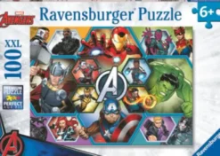 Ravensburger Puslespil - Marvel Avengers Xxl - 100 Brikker