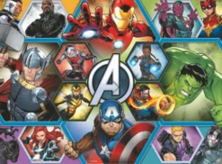 Ravensburger Puslespil - Marvel Avengers Xxl - 100 Brikker