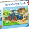 Ravensburger Puslespil - Maskiner På Landet - 2X12 Brikker
