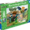 Ravensburger Puslespil - Minecraft - Xxl - 200 Brikker
