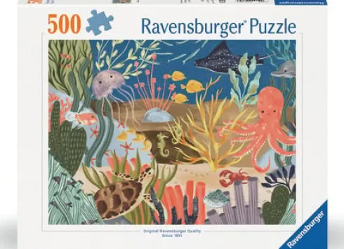 Ravensburger Puslespil - Ocean Whimsie - 500 Brikker
