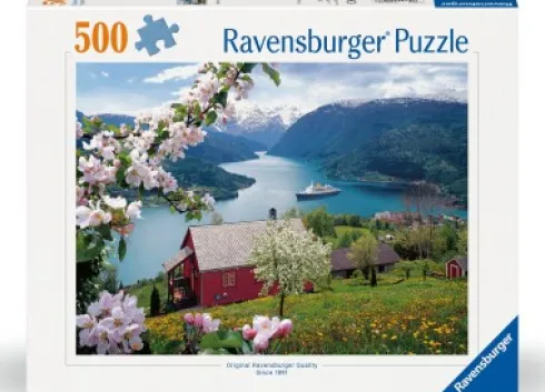 Ravensburger Puslespil - Skandinavisk Landskab - 500 Brikker