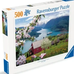 Ravensburger Puslespil - Skandinavisk Landskab - 500 Brikker