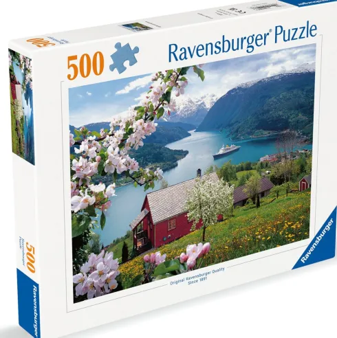 Ravensburger Puslespil - Skandinavisk Landskab - 500 Brikker