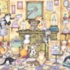 Ravensburger Puslespil - Skøre Katte - Taby & Co. - 500 Brikker