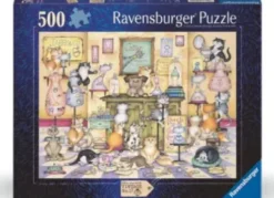 Ravensburger Puslespil - Skøre Katte - Taby & Co. - 500 Brikker