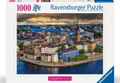 Ravensburger Puslespil - Stockholm Sweden - 1000 Brikker