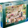 Ravensburger Puslespil - The Tea Shed - 1000 Brikker