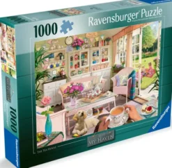 Ravensburger Puslespil - The Tea Shed - 1000 Brikker